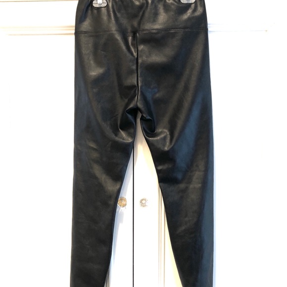 Aqua Pants - 🎀NWT Faux LEATHER LEGGINGS PANTS L Blk 🎀